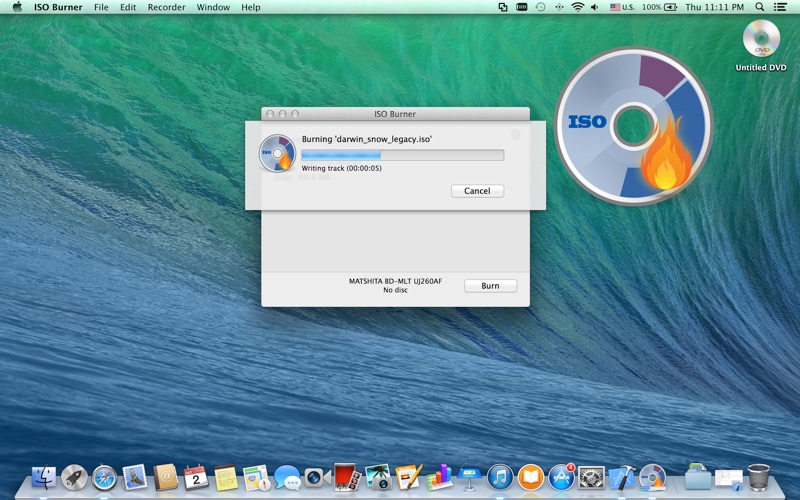 ISO Burner screenshot