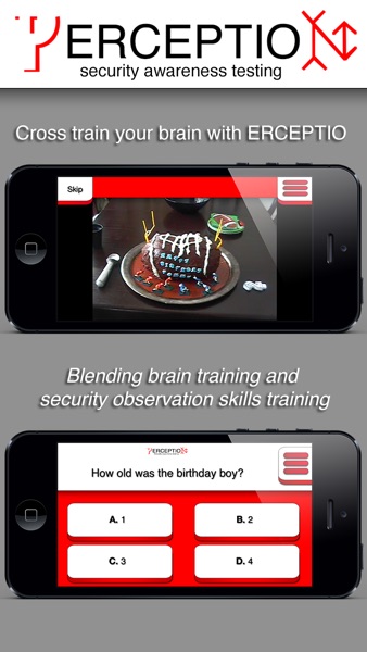 【图】ERCEPTIO – Cross train your brain! Test your perception and security observation skills with real video and audio clips from everyday life.(截图1)