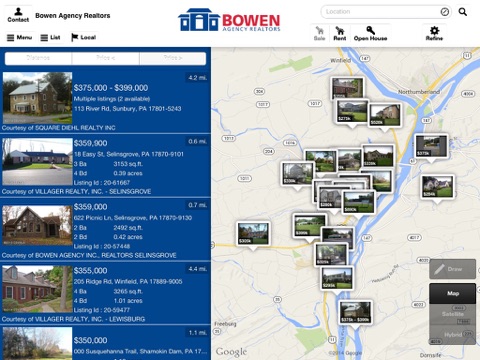 Bowen Agency Realtors for iPad screenshot 2