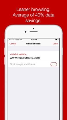 Image Blocker - Browse the Web Faster, Leaner, and Safer screenshot 3