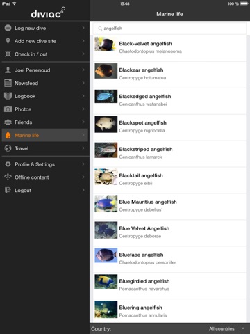 【图】Diviac – Scuba diving logbook(截图3) 【图】Diviac – Scuba diving logbook(截图3)