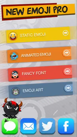 Game screenshot New Emoji Pro - Animated Emojis Icons, Fonts and Cartoons - Emoticons Keyboard Art mod apk