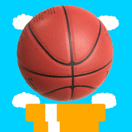 Flying Basketball Allstars - Fly Through Pipes in Solo or Multiplayer Mode