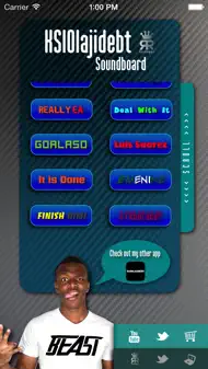 The Official KSIOlajidebt Soundboard - KSI Sounds iphone bilder 2