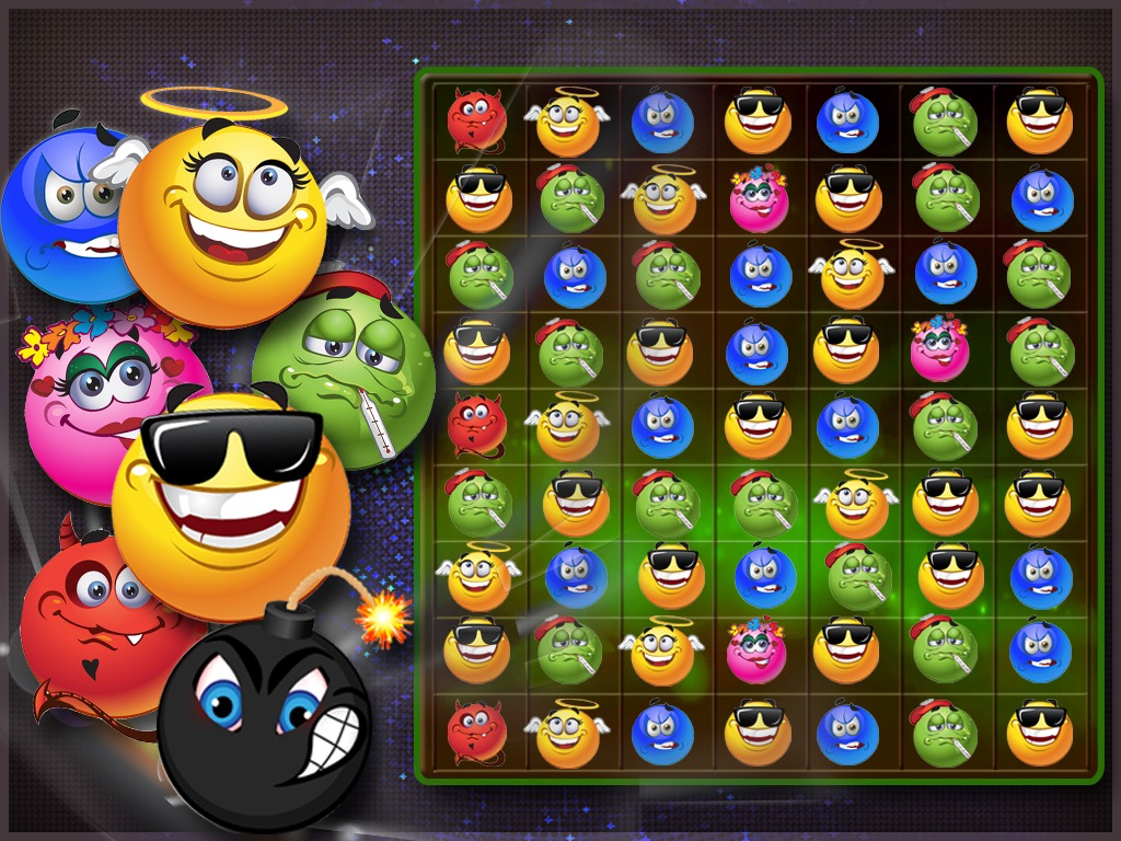 Emojis crush saga - emoticon match screenshot 8
