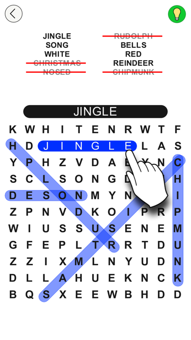 Word Search and Find - Search for Animals, Baby Names, Christmas, Food and more!のおすすめ画像3