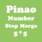 Number Merge 5X5 - Sliding Number Block And Playing With Piano Sound