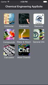 Chemical Engineering AppSuite HD screenshot