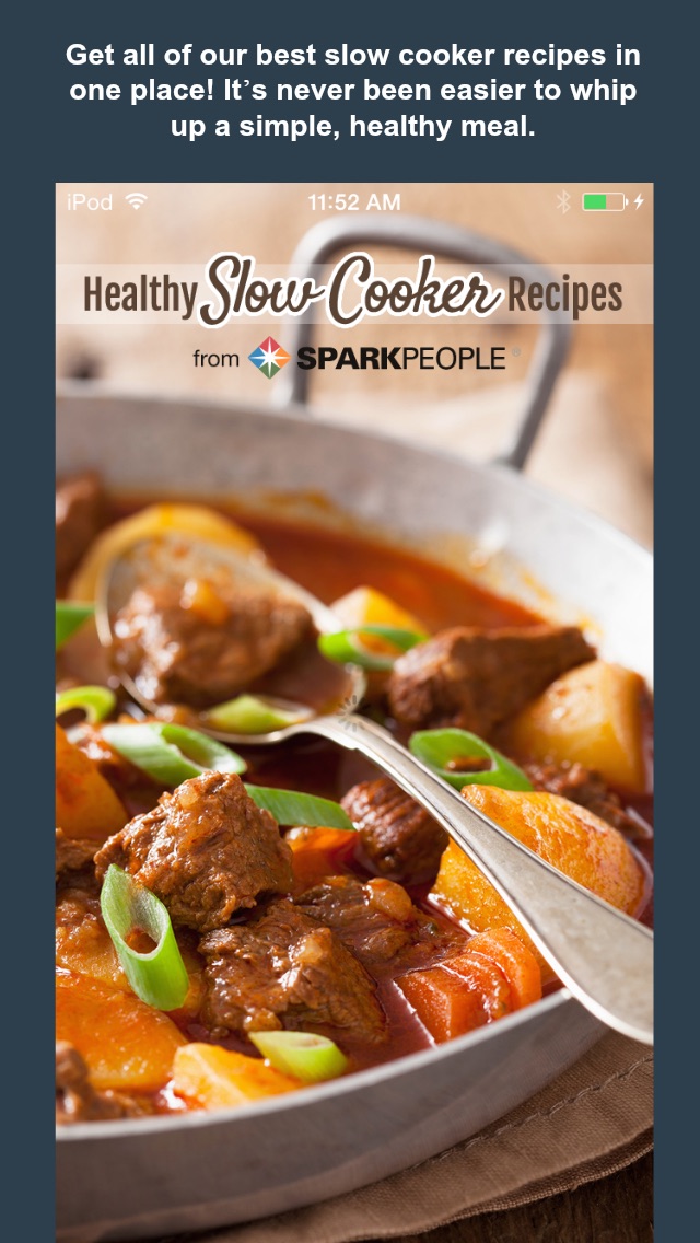 How to cancel & delete Healthy Slow Cooker Recipes from SparkPeople from iphone & ipad 1