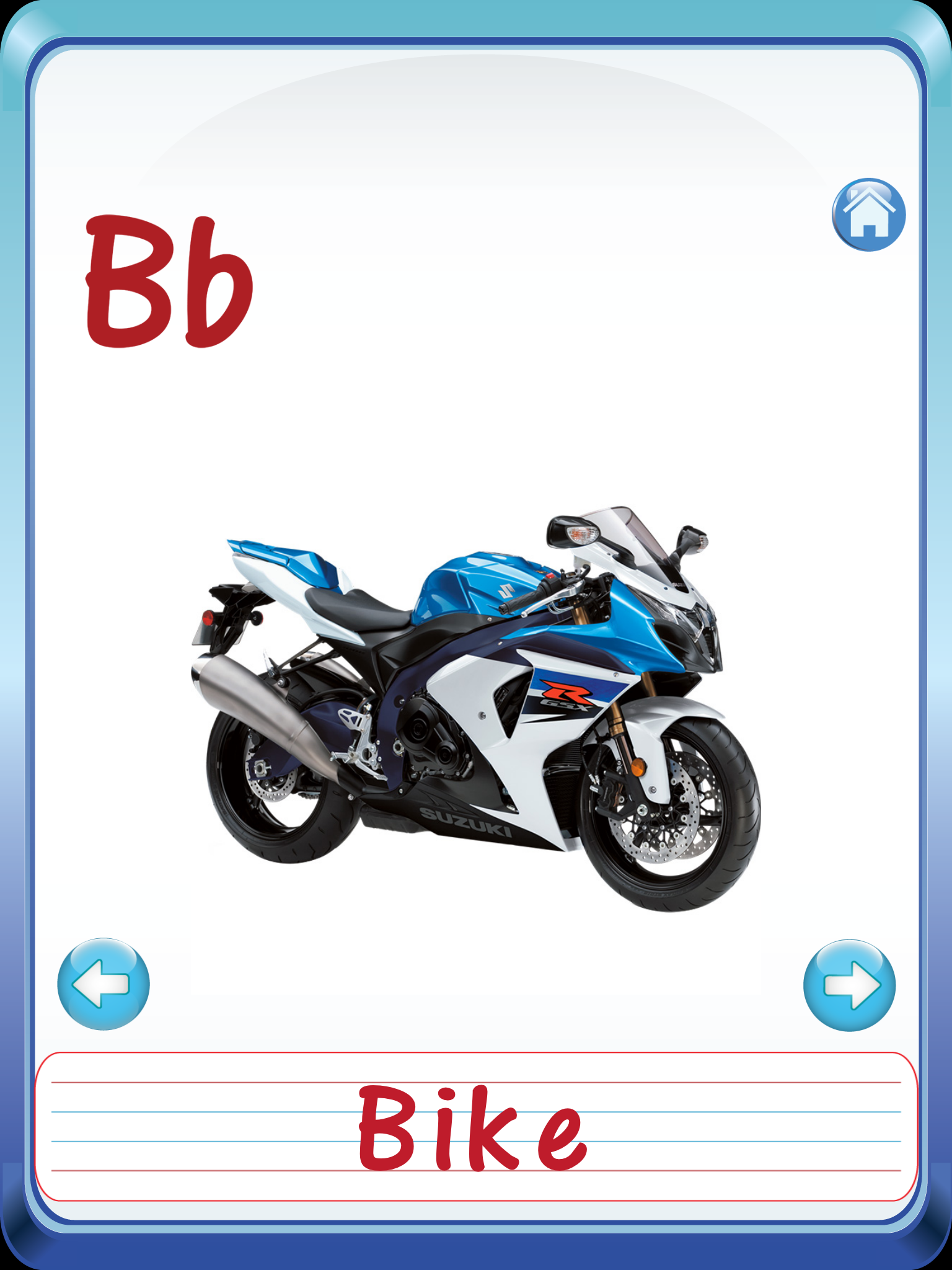 Kids Vehicles ABC Alphabets Flash Cards screenshot 6