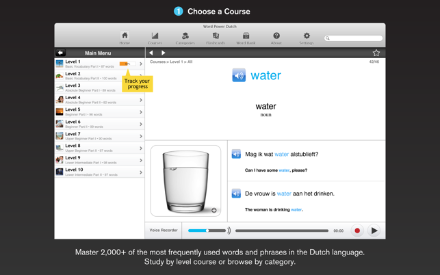 WordPower Learn Dutch Vocabulary by InnovativeLanguage.com(圖1)-速報App
