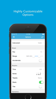 Sight Reading Machine - Practice Music Reading Skill for Guitar, Saxophone and 20 More Instruments screenshot 3