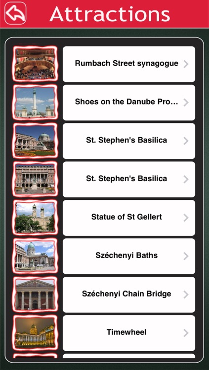 Budapest Offline Map Visitors Guide