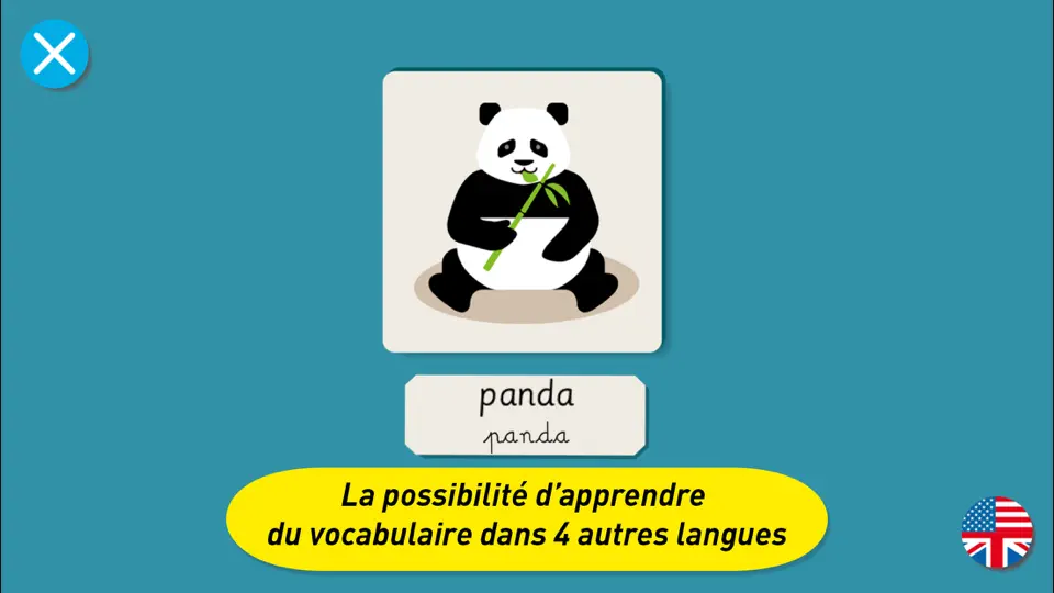 Capture d'écran de Le Son Des Lettres Montessori - Français, Anglais, Espagnol, Allemand Et Italien sur iPhone 5