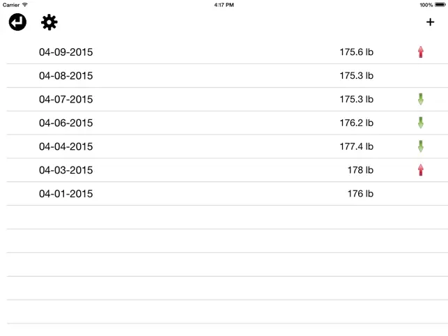 Weight Tracker EZ4+_1
