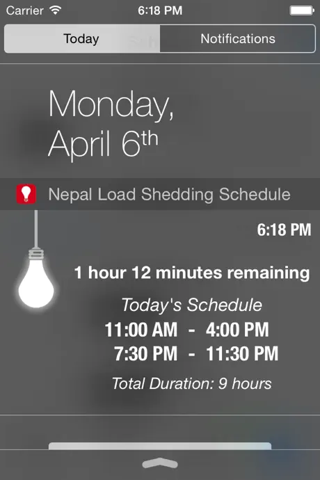 Nepal Load Shedding Schedule