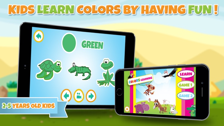 Learn colors - Educational game for toddler kids & preschool children screenshot-4