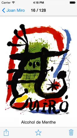 Game screenshot Joan Miró 128 Paintings HD Ad-free (Joan Miro) hack