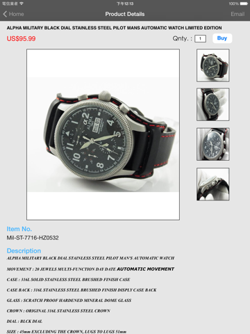 Screenshot #6 pour Alpha Watch
