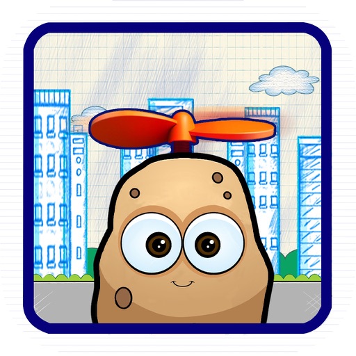 Doodle Pilot Potato: Swinging Spiked Hammers FREE icon