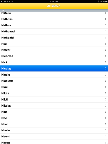 Screenshot #5 pour What does MY NAME MEAN?