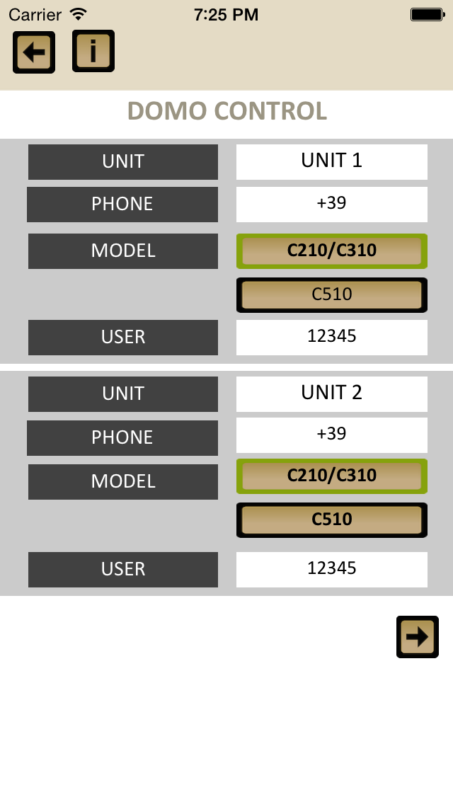Screenshot 4 of DOMO CONTROL App