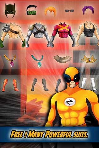 Create Your Own Man Superhero – The Super Hero Character Costume Creator for Kids Free screenshot 4