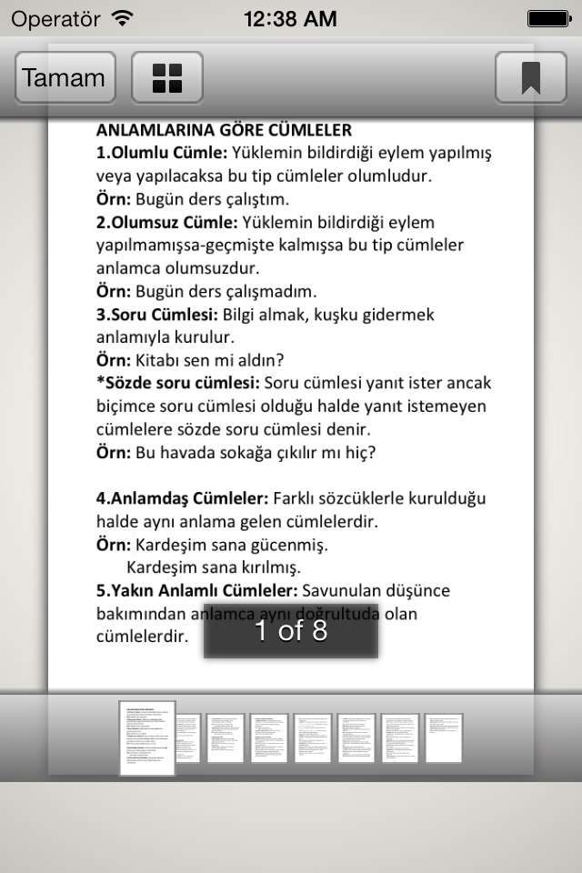 Türkçe Dersi - Özet screenshot 3