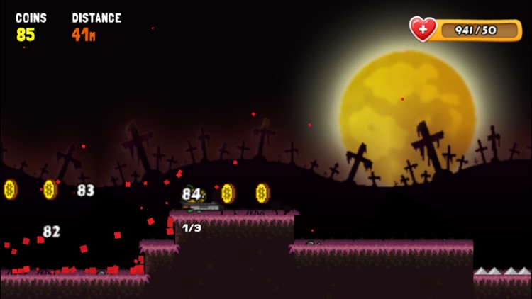 Retro Arcade Dash FREE: A extreme run, jump and shooting endless arcade runner game screenshot-3