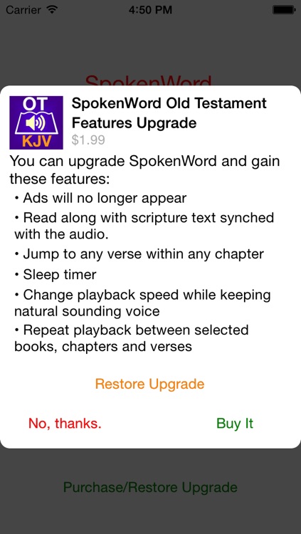 SpokenWord Audio Bible - King James Old Testament