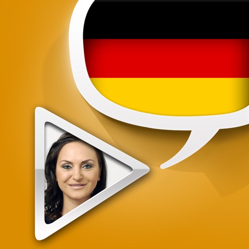 German Video Dictionary - Translate and Speak iOS App