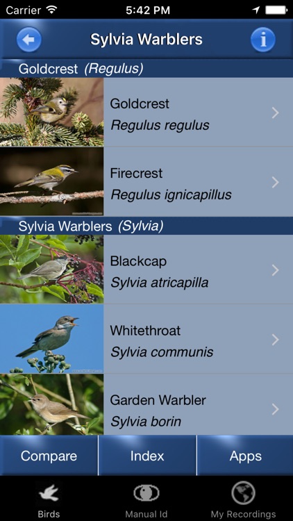 Bird Song Id Automatic Recognition & Reference - Birds of the British Isles screenshot-4