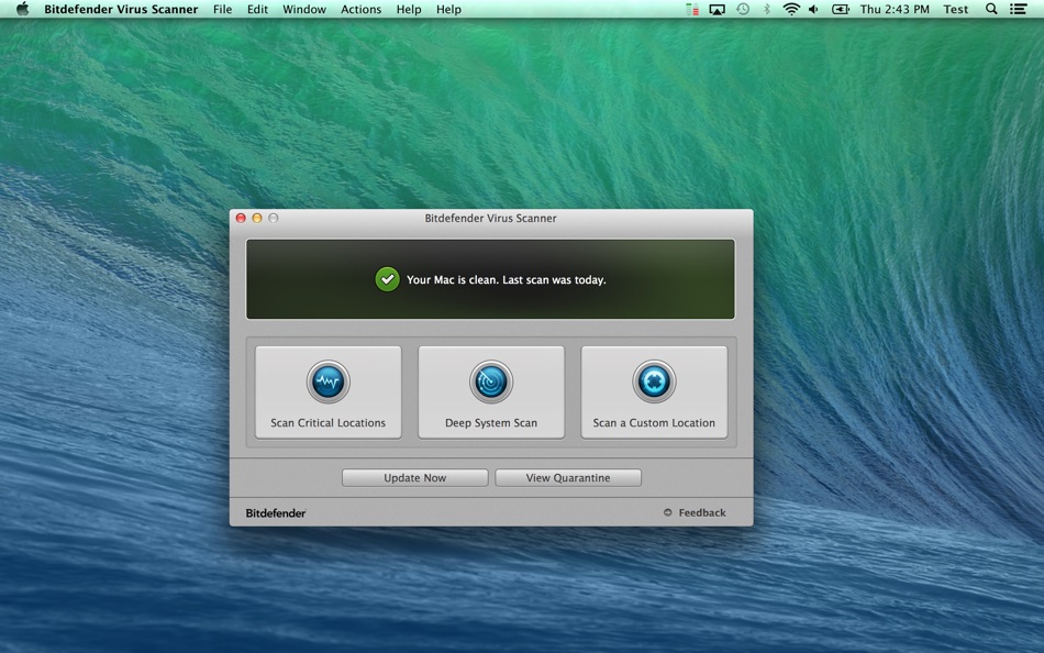 #1. Bitdefender Virus Scanner (macOS) 由: Bitdefender SRL