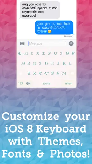 Sprezz - Custom Keyboard Themes and Fonts screenshot 1