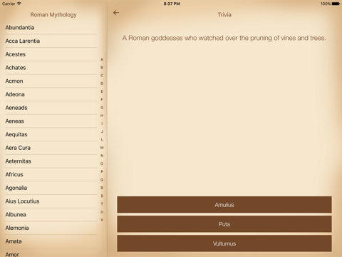 Screenshot #6 pour Mythology - Roman