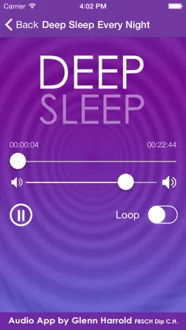 Game screenshot Deep Sleep by Glenn Harrold, a Self-Hypnosis Meditation for Relaxation hack