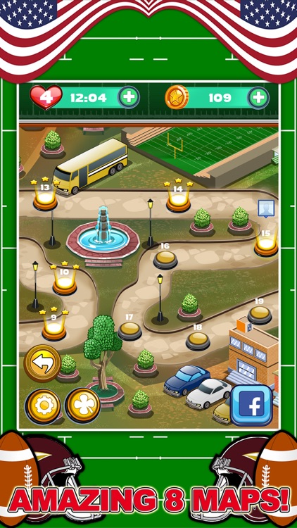 American Football Game by Puzzle Picks Match 3 Games FREE