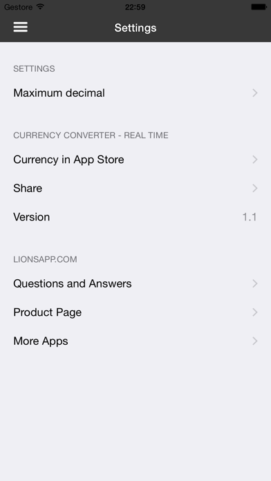 Currency Converter - Real Time Screenshot