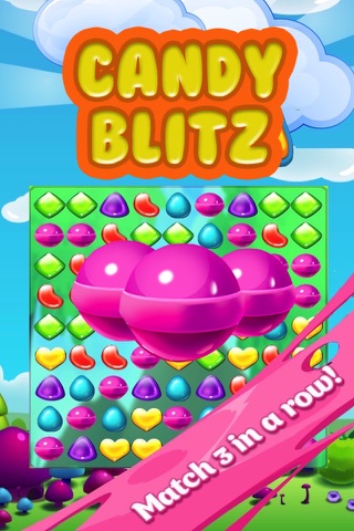 Candy Blitz HD-Pop and Match Candies Sweets to Complete Puzzel Levels. screenshot 2