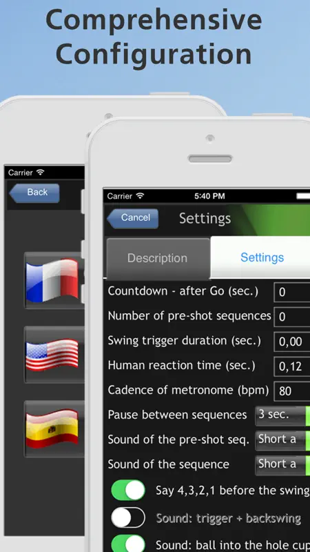 Mobile Golf Tempo screenshot 3 of 4