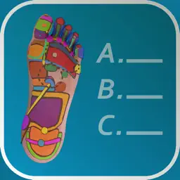Reflexology Quiz - zones app icon