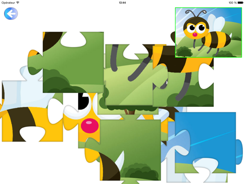 Smart Puzzle Jigsaw Game for Kids and Pupil iPad screenshot