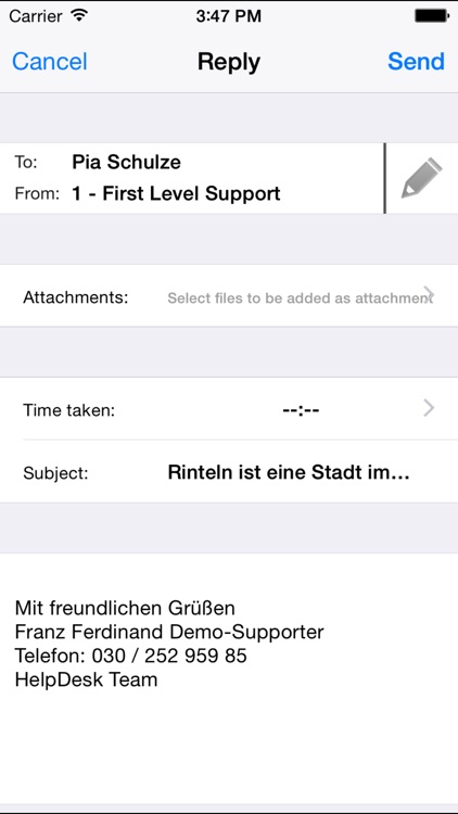 i-net HelpDesk - mobile access to your ticketing system screenshot-4