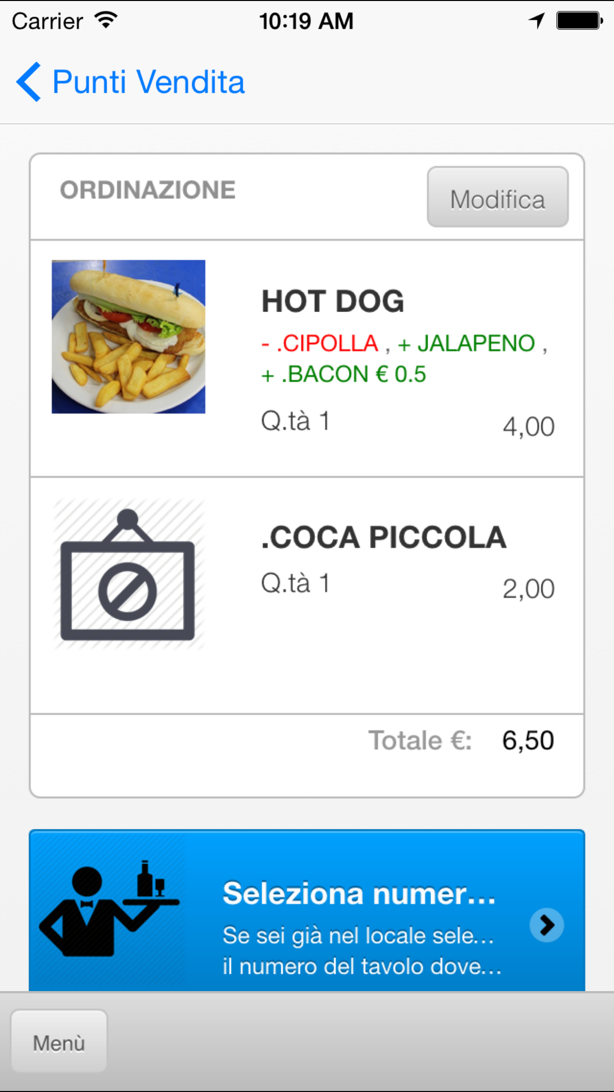 My Self Order