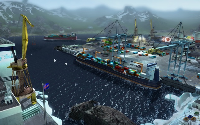 Skärmdump av TransOcean – The Shipping Company