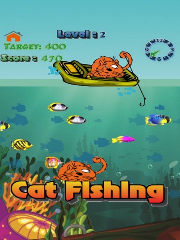 Screenshot #4 pour Cat Fishing - Cute Cat Free Game for Kids