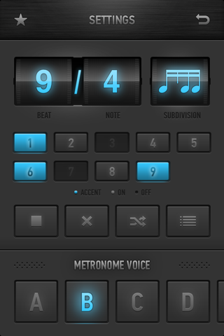 Metronome Ϟ screenshot 2