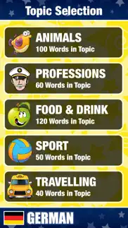 learn german language with dictionary words iPhone Captures Décran 1
