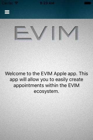 EVIM screenshot 2