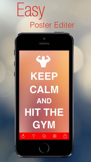 Keep Calm Poster Editor